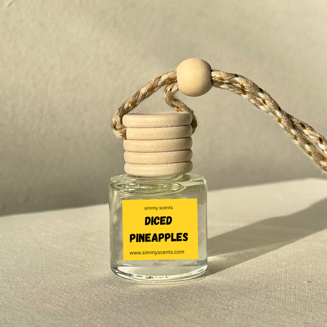Diced Pineapples Car Diffuser