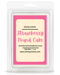 Strawberry Pound Cake Wax Melt
