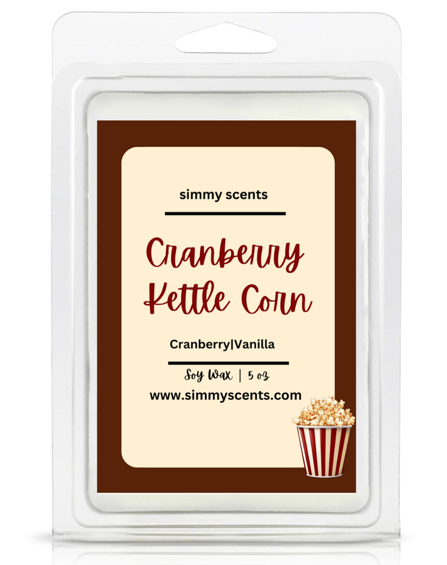Cranberry Kettle Corn Wax Melt